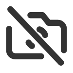 Camera Off SVG Icon